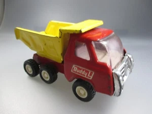 Buddy L / Japan: Rear Tipping Truck made of Tin, 70s (GK86) - Picture 1 of 6