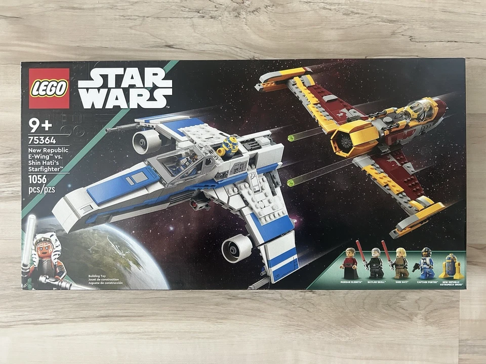 LEGO New Republic E-Wing vs. Shin Hati's Starfighter Set 75364 BRAND NEW RETIRED - Image 1 of 1
