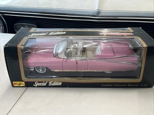 MAISTO 1:18 SCALE 1959 CADILLAC BIARRITZ DIECAST! PINK! NEW IN BOX! - Picture 1 of 8