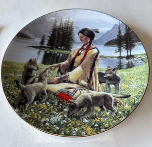 VTG Hamilton Plate | Sharing Nature’s Innocence David Wright | Princess #0010A - Picture 1 of 5