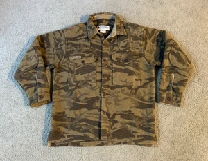 VTG Columbia Men's Wool Camouflage Button Front Hunting Jacket - Size Large - Picture 1 of 6