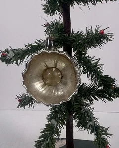 1526/25 1x alter Christbaumschmuck Weihnachtsschmuck Reflexkugel - Picture 1 of 6