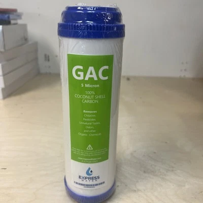 Granular Activated Carbon Water Filter Replacement – 10 inch – 5 Micron GAC  - Image 1 of 4