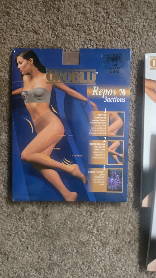 Medias Oroblu Repos 70 Control Opaco Soporte Superior Hechas en Italia Foto 1 de 1