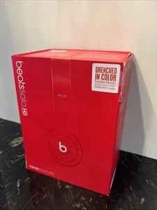 Auriculares de diadema Beats Solo HD by Dr. Dre 810-00014 con cable rojos - Imagen 1 de 9