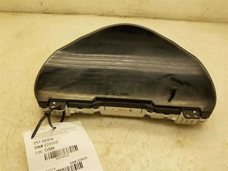 Toyota Highlander 2008 construcción de velocímetro en Estados Unidos  Foto 1 de 4