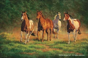 Chris Cummings Evening Gold - Caballos Número Limitado Edición Abierta - Imagen 1 de 1