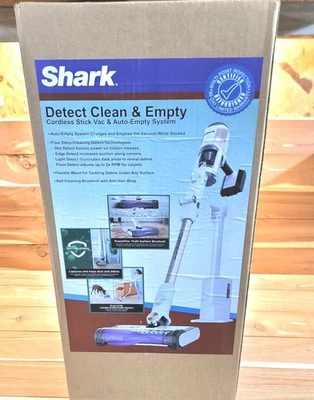 Aspiradora con varilla inalámbrica Shark Detect limpia y vacía y sistema de vacío automático Foto 1 de 4