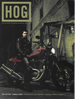 HOG Magazine Vol 1 2009 Harley-Davidson XR1200 Iron 883 Buenos Aires Motorcycle — 第 1/2 张图片