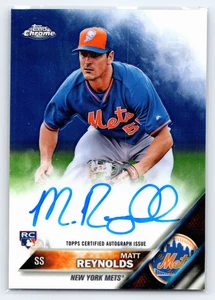 2016 Topps Chrome Rookie Autographs #RA - MAR Matt Reynolds - Picture 1 of 2