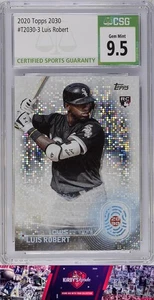 2020 Topps #T2030-3 Luis Robert Topps 2030 CGC 10 RC - Picture 1 of 2