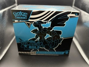 Pokemon TCG Scarlet & Violet Black Bolt Elite Trainer Box ETB NEW/SEALED - Picture 1 of 4