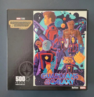 Marvel Studios Guardians Of The Galaxy 500 Piece Jigsaw Puzzle -  Buffalo Games - Image 1 of 3