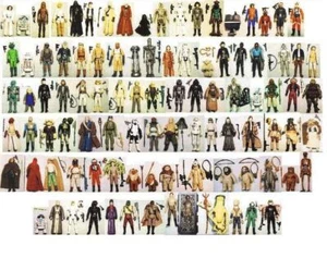 COMPLETE FIGURES VINTAGE STAR WARS 1977-1984 NH ESB ROTJ POTF 17 *YOU PICK* - Picture 1 of 527