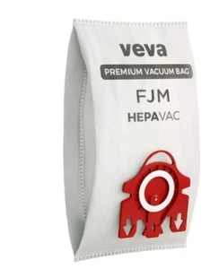 5 Stück Premium HepaVac Stoff-Staubsaugerbeutel für FJM - Bild 1 von 5
