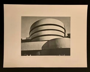 Guggenheim Museum 1966 Portfolio Print Sam Falk Modernist Photography NYC - Picture 1 of 1