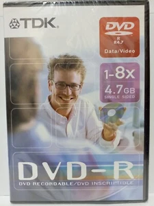 TDK DVD-R Rohling 4,7GB NEU & OVP - Bild 1 von 7