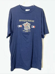 Vintage Single Stitch Paris France T Shirt Size - Picture 1 of 9