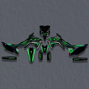 Graphics Kit For Kawasaki KX 450F KX450F 2019 2020 2021 2022 2023 Fender Decals - Picture 1 of 1