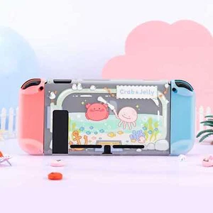 GeekShare Protective Case for Nintendo Switch Console and JoyCon Crab & Jelly - Picture 1 of 4