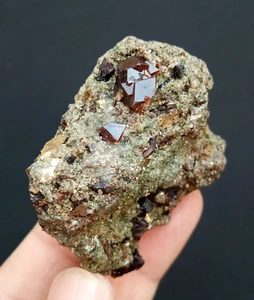 Andradite Garnet with Pyrite from Balochistan Pakistan. - Picture 1 of 11