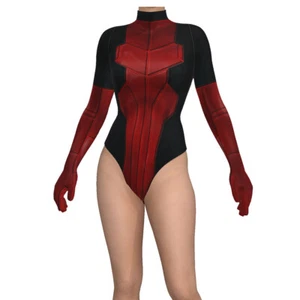 Deadpool 3 Traje de una pieza Juegos con disfraces Traje de baño Disfraz Halloween Body SUKUMIZU - Imagen 1 de 6