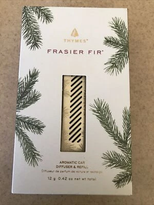 Thymes Frasier Fir Car Diffuser And Refill - Image 1 of 3