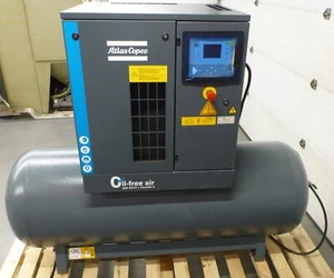 Atlas Copco SF4+ 3-Phase 5hp 575v Oil-Free Rotary Screw Scroll Air Compressor - Picture 1 of 11