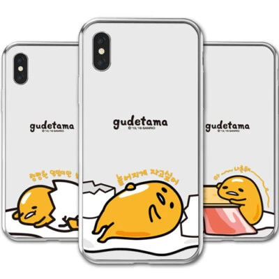 Gudetama Clear Case for iPhone X XS XS Max XR 7/8/SE2/SE3 7/8 Plus - Image 1 of 4