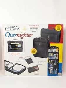 Travelpro Overnighter Tote Crew Flight Bag Carry-on 1/2 Fold Shoulder Strap Blac - Picture 1 of 24