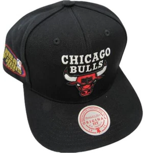 1998 Finals Chicago Bulls Mitchell & Ness Mens Size OSFA Snapback Flatbrim Hat - Picture 1 of 7