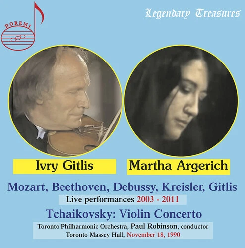 Martha Argerich - Argerich & Gitlis Live [New CD] - Bild 1 von 1