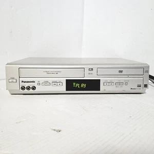 Panasonic PV-D4734S DVD VCR VHS 4 cabezales Hi-Fi Combo Reproductor Sin Control Remoto PROBADO FUNCIONA - Imagen 1 de 14