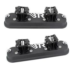 Brian Tooley BTR LS Valve Cover Pair with Coil Mounts - Aluminum Black LS1 LS3 - Picture 1 of 1