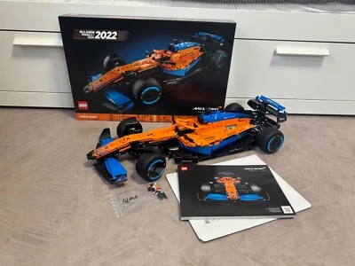 LEGO TECHNIC 42141 McLaren Formel 1 Rennwagen Vollständig Mit OVP 1x Aufgebaut - Bild 1 von 4