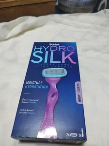 Schick Hydro Silk Expert Care Moisture Hydration Razor Handle + 2 Cartridges New - Picture 1 of 5