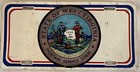 STATE OF WEST VIRGINIA SEAL booster license plate 1863 MONTANI SEMPER LIBERI WV