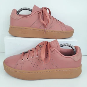 Adidas Niñas Entrenadores Reino Unido 5 Rosa Crudo Ventaja Audaz Junior Zapatos EUR 38 - Imagen 1 de 14