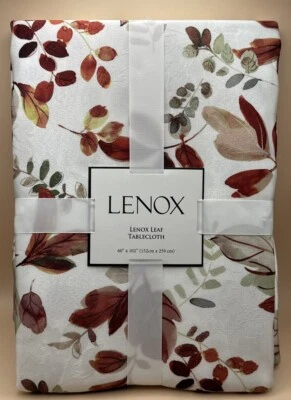 Thanksgiving Lenox Tablecloth Leaf 60" x 102” BRAND-NEW w/tags - Image 1 of 2