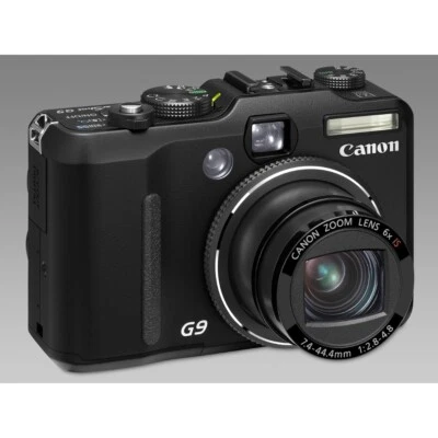 Canon PowerShot G9 Digital Camera with 6x Optical Image Stabilized Zoom 85% New - Image 1 of 4