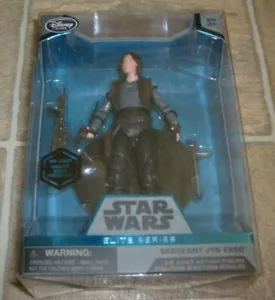Disney Store Star Wars Elite Series Sergeant Jyn Erso Die Cast 6" Figure NIB NEW - Picture 1 of 2