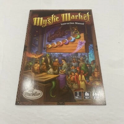 Mystic Market Strategy Card Game Parts Only Instruction Booklet - Image 1 of 4
