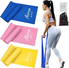 Hpygn Resistance Bands Set Exercise for Physical Therapy Strength Training Yoga
