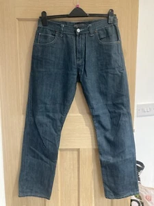 Size 30 R 24:7 Jeff Banks Blue Jeans - Picture 1 of 7