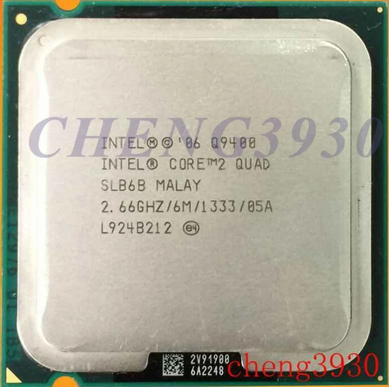 Intel Core 2 Quad Core Q9400 2.66 GHz LGA775 CPU Processor - Image 1 of 1