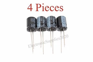 4 pcs Capacitor Rubycon YXA Series 1000uF 10v 105C 10x13mm. Radial. US Seller - Picture 1 of 1