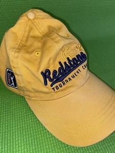 Ahead VTG Shell Houston Open Red stone Tournament Course PGA Cap Yellow - Picture 1 of 11
