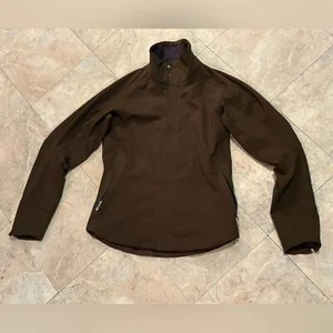 Nau Softshell Jacket Women's Small - Brown Fleece Lined Water-Repellent Coat - Picture 1 of 6