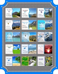 50 Visitenkarten Top, Schaumuster auswählen & individuell anpassen lassen - Bild 1 von 16