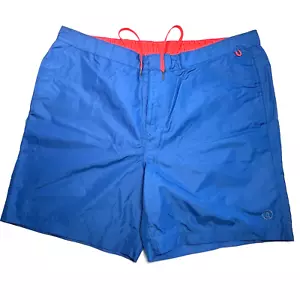 Lands End Swim Trunks Mens 42 Board Shorts Blue Swimsuit Heavy Nylon Surf - Imagen 1 de 12